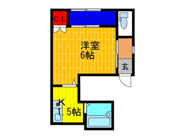 ＭＰＬＡＺＡ滝井駅前弐番館の物件間取画像